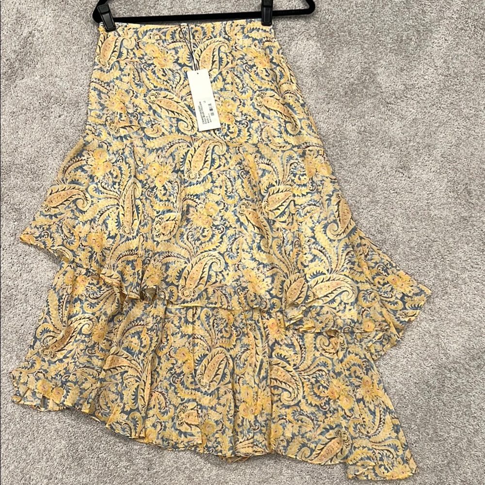 NWT Veronica Beard Floral Paisley Women's Skirt